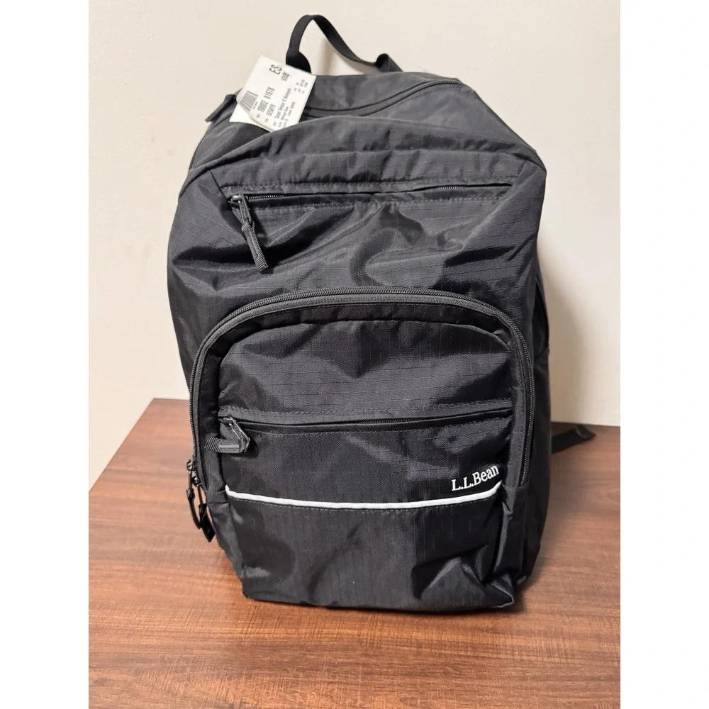 ll bean super deluxe Bookpack backpack Midnight Black